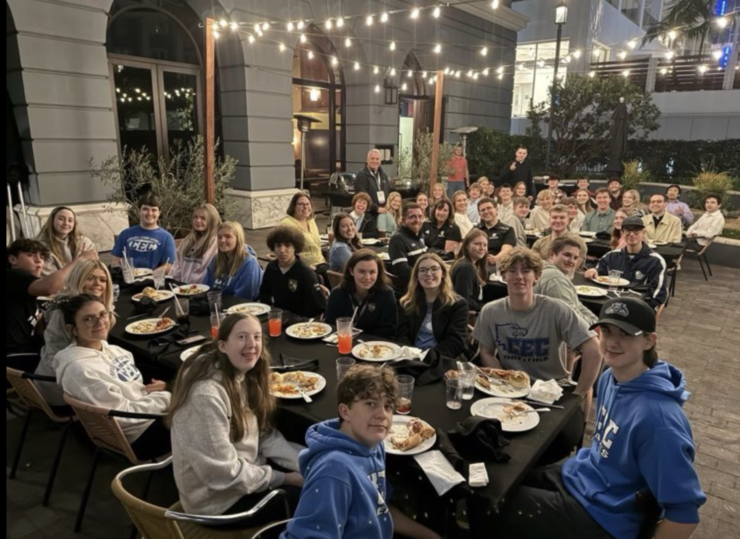 Students at Spirit Night